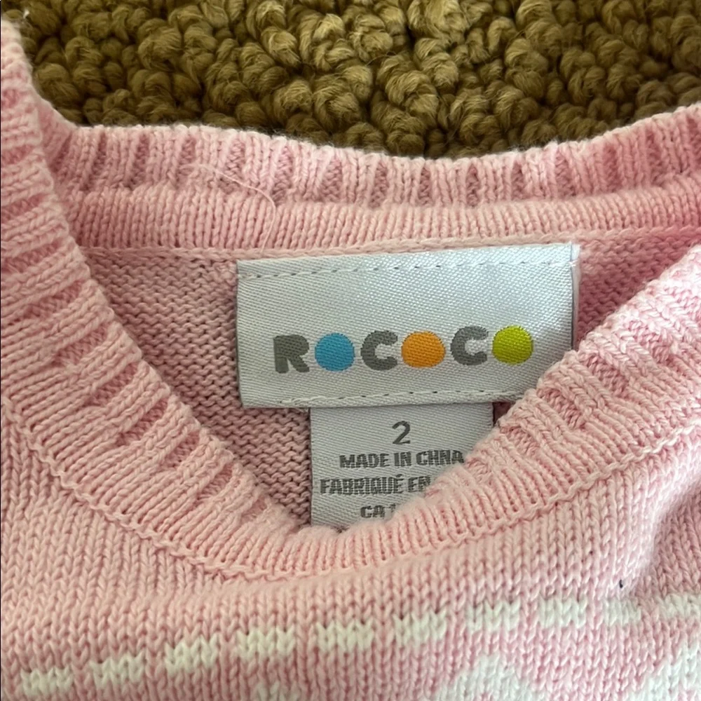 Pink Patterned Sweater - Picture 2 of 4